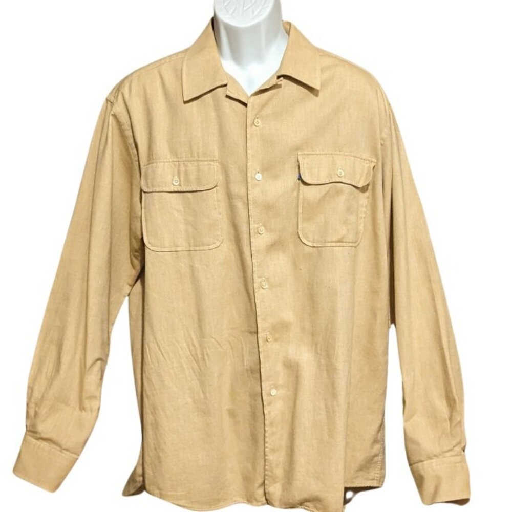 BULLOCK AND JONES MEN'S SHIRT ONE OF THE BEST MADE ON THE MARKET (LARGE)